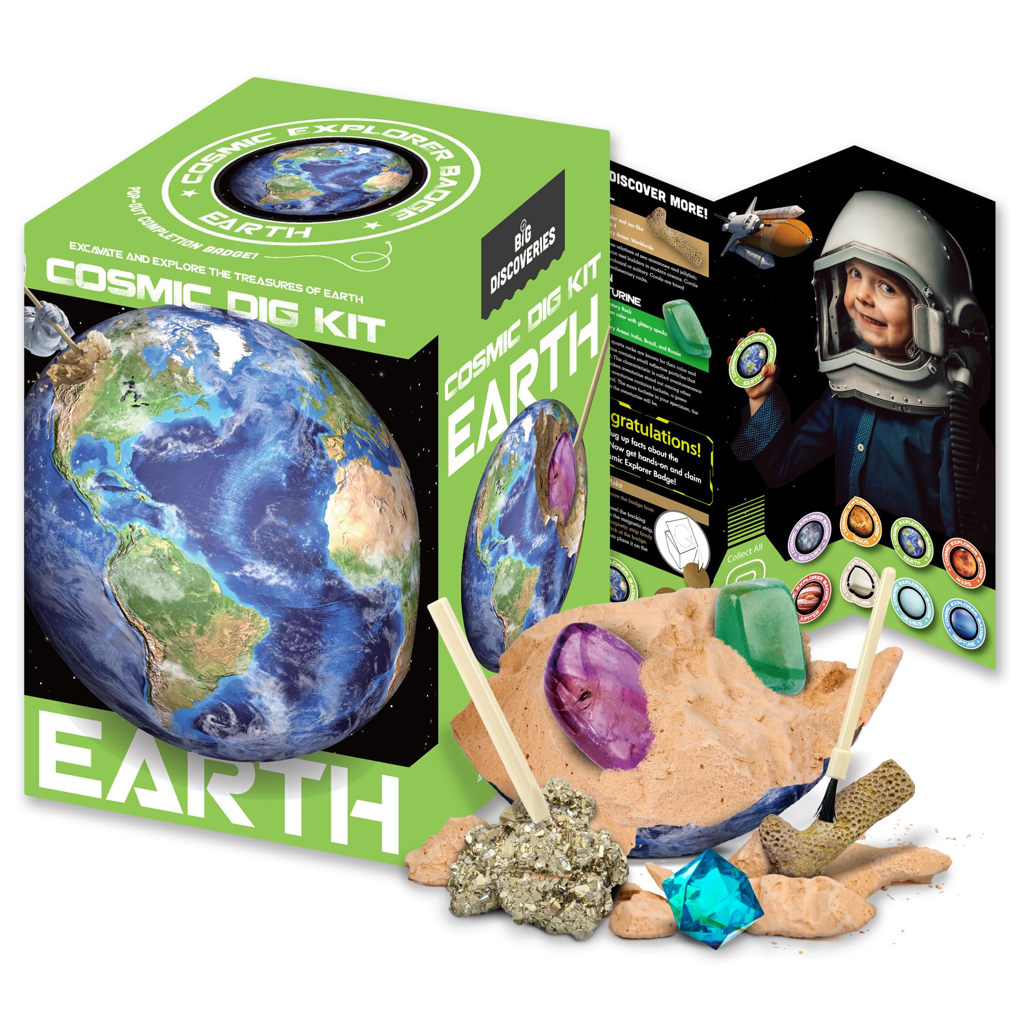 Amazon.com: Cosmic Dig Kit by Big Discoveries - Explore The